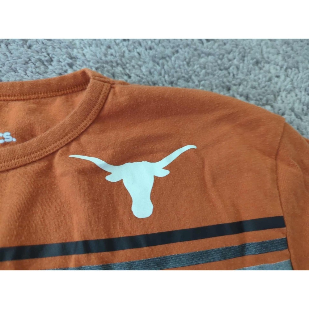 Texas Longhorns T Shirt Womens M Short Sleeve NCAA Fanatics Orange - Picture 3 of 8